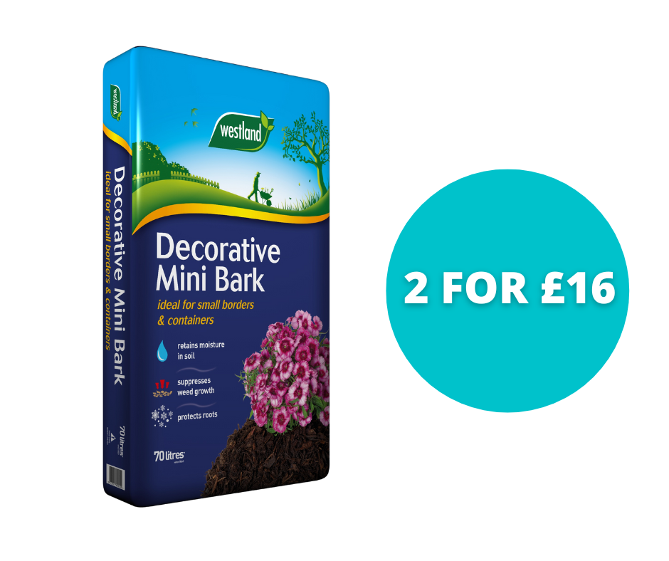 Decorative Mini Bark 70L - Bundle of 2 for £16