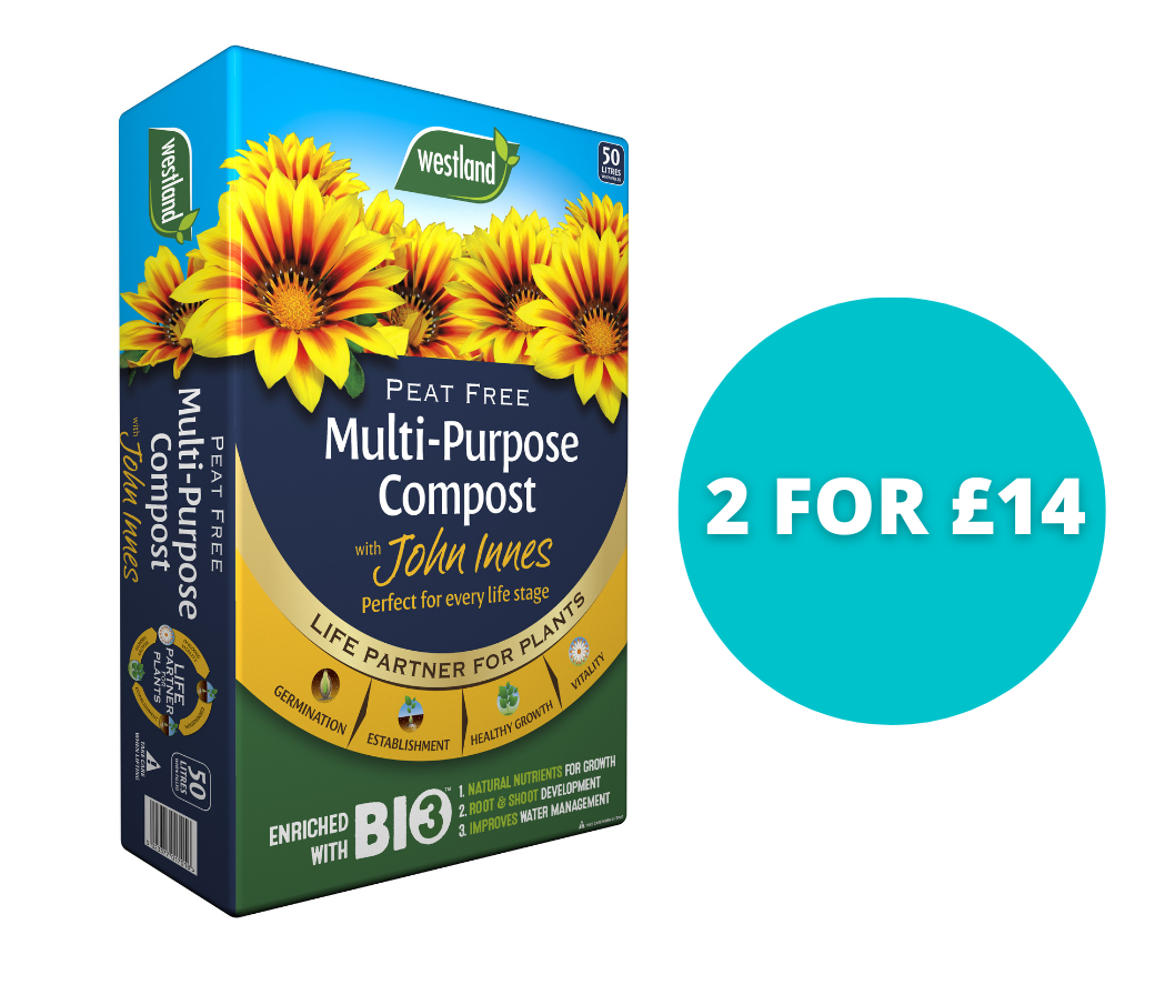 Multi Purpose Compost with John Innes 50L Bundle 2 for £14