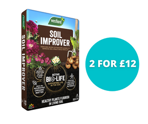 BIO-LIFE SOIL IMPROVER 50L  - Bundle 2 for £12
