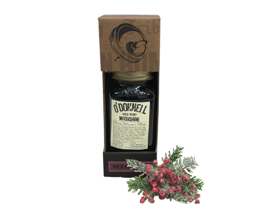 O'Donnell Wild Berry Moonshine Liqueur with Pourer