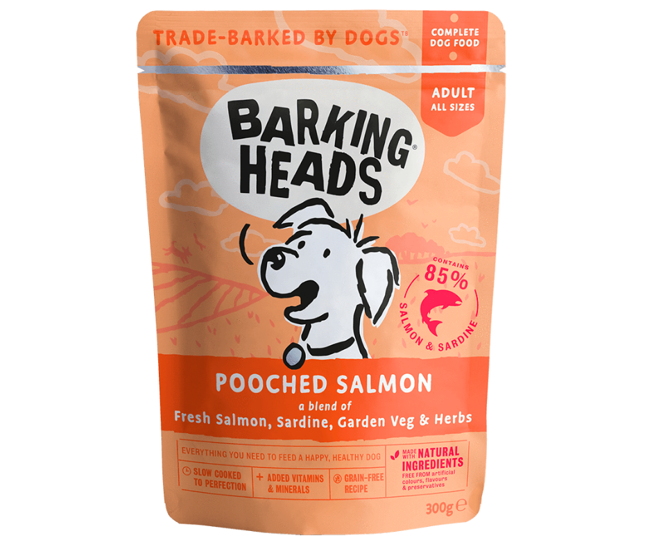 Barking Heads Pooched Salmon 300gm