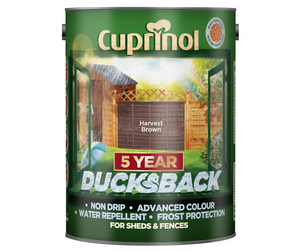 Cuprinol - Ducksback (5 Year) Harvest Brown - 5 Litre