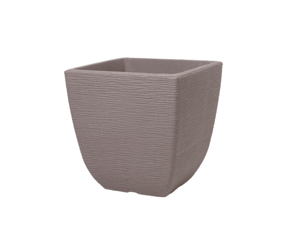 Cotswold Planter Square 38cm Dark Brown