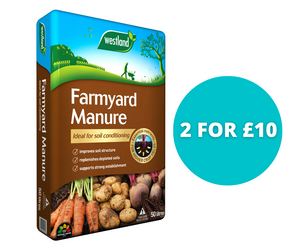 Farmyard Manure 50L -Bundle of 2 for £10
