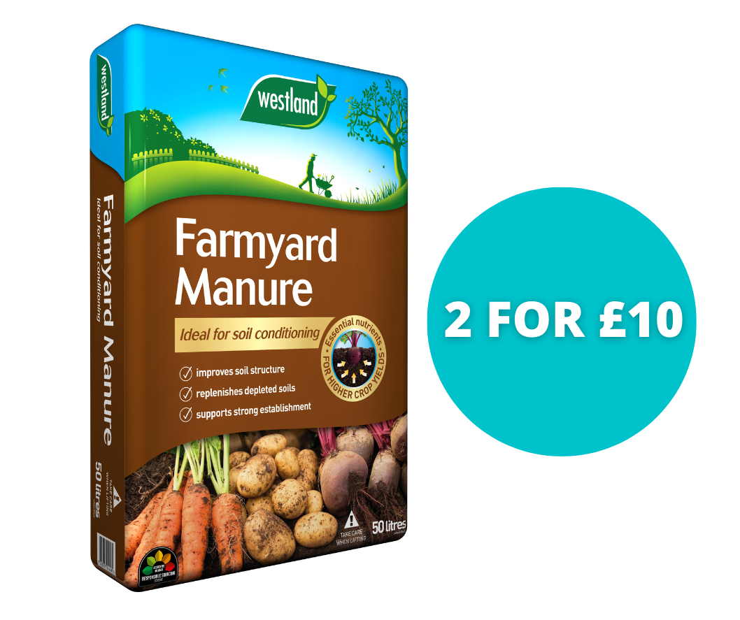 Farmyard Manure 50L -Bundle of 2 for £10