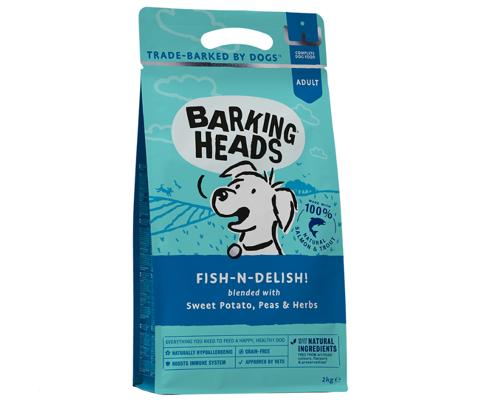 Barking Heads Fish-N-Delish 2KG