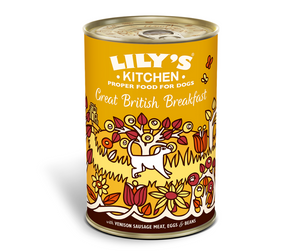 Lily's Kitchen Great British Breakfast Tin - 400gm