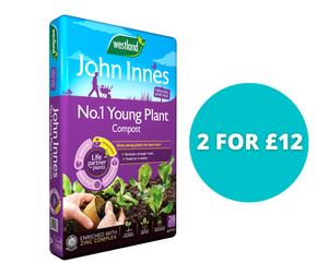 John Innes Peat Free Compost No 1 28L - Bundle of 2 for £12