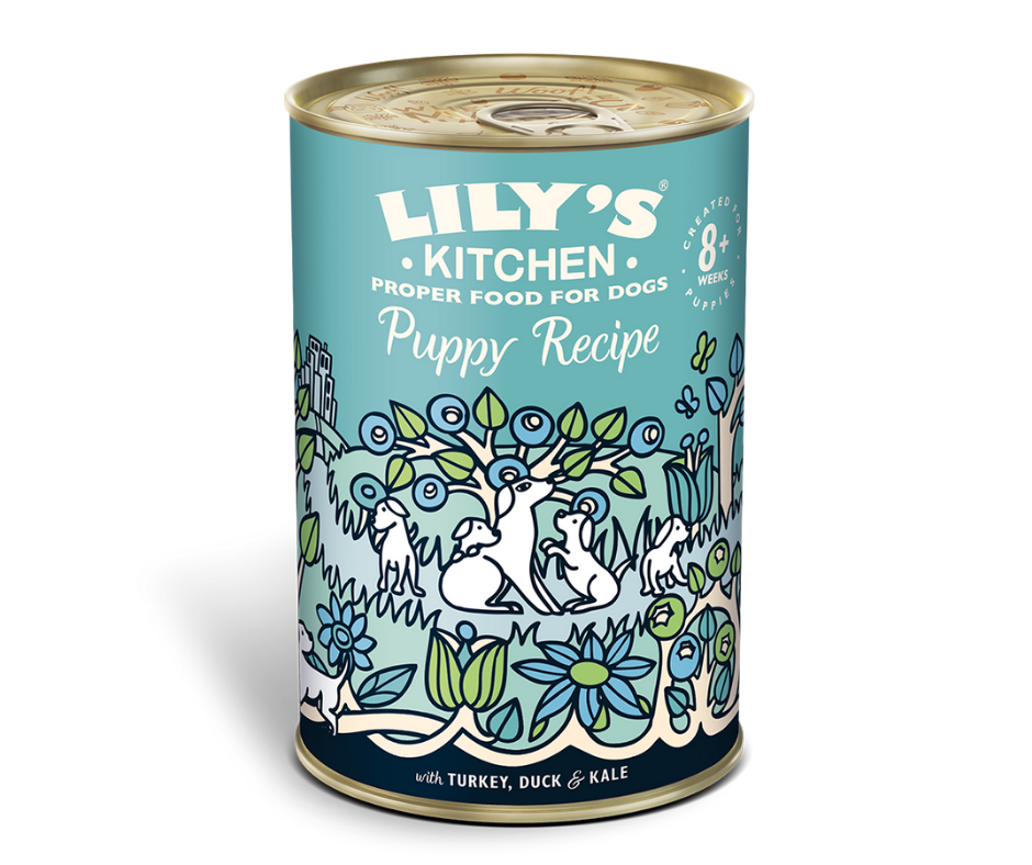 Lily's Kitchen Turkey Puppy Recipe - Grain Free - 400gm