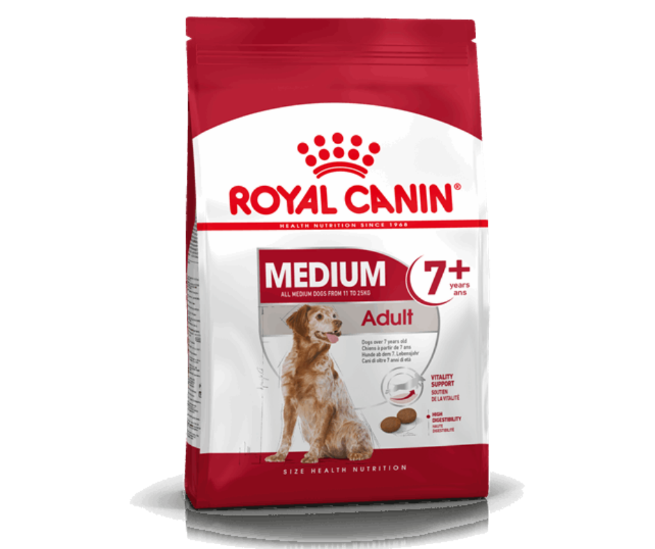 Royal Canin - Medium Mature Dog 7+ 4 KG